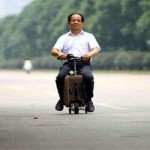 Чемодан-мотоцикл от китайца будут выпускать серийно